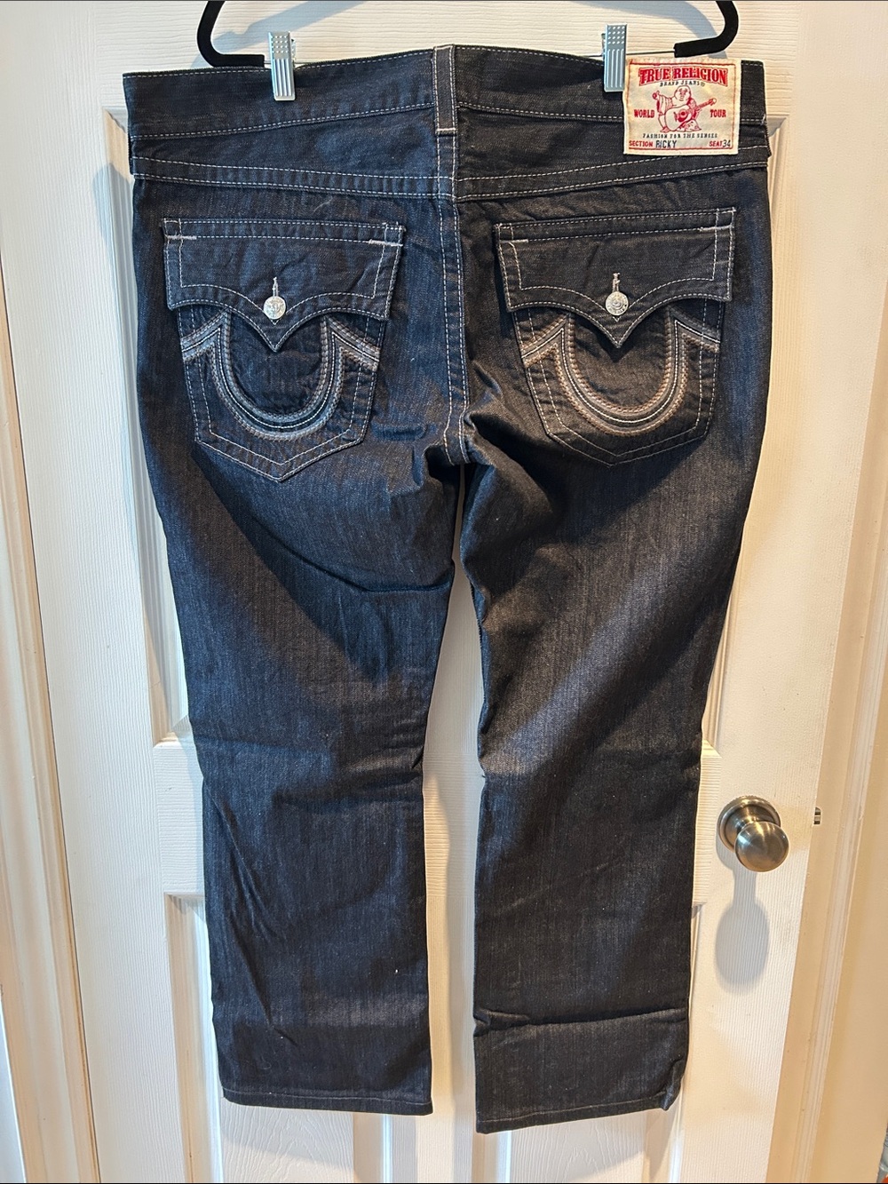 Men’s True Religion Dark Indigo Straight Leg Jeans